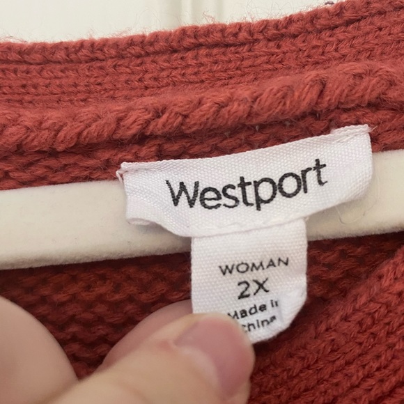 Westport Red Sweater - Picture 2 of 2